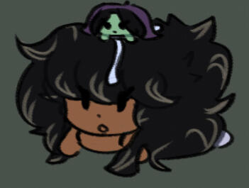 Phoenix and Fah as Beans. By Brytato.