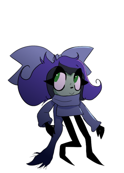 Fah in the Hazbin Hotel style, by Brytato.