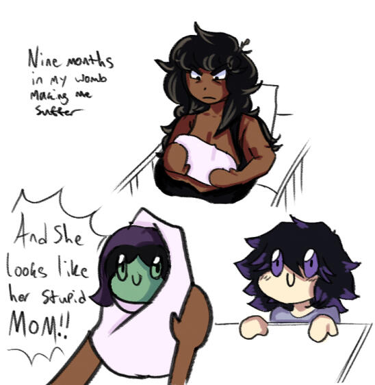 Art by Brytato. This has no Lore relevance.