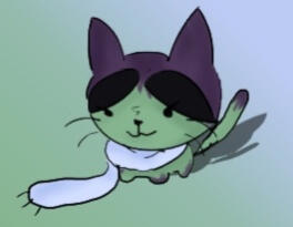 Fah as a kitty. By Brytato and rendered by CraveThyRave.