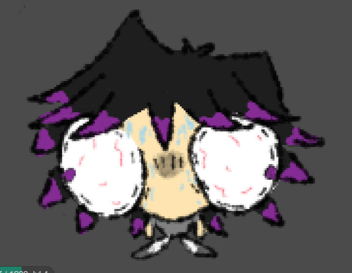 A very stressed Raven, By T4bby0. This has no lore relevance.