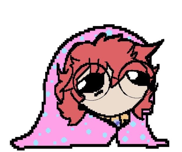 Nola in a blanket, by CraveThyRave.