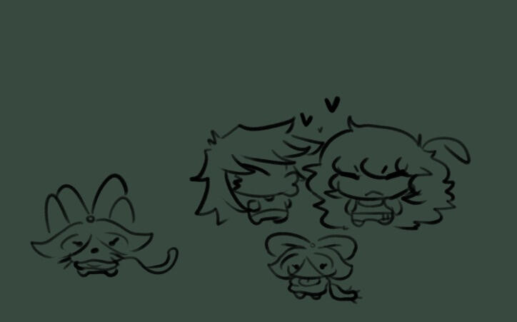 Ding Ding Ding it's babies! By Brytato. this has no lore relevance.