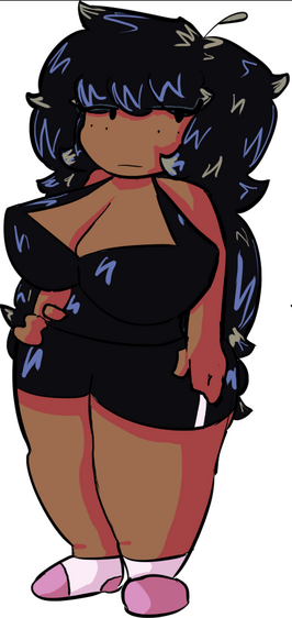 More art of Phoenix in FNF's Style. By Brytato.